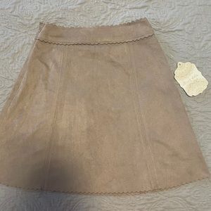NWT Suede altard state skirt
